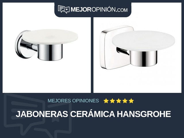 Jaboneras Cerámica Hansgrohe