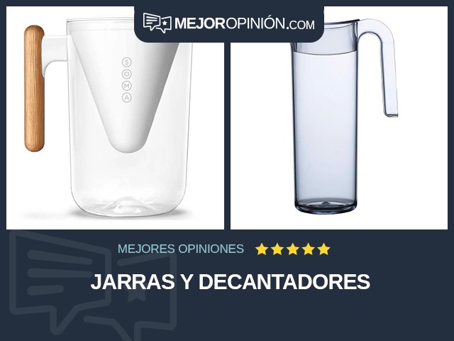 Jarras y decantadores