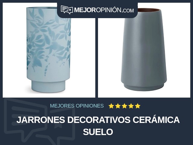 Jarrones decorativos Cerámica Suelo