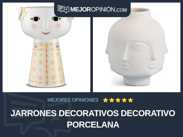 Jarrones decorativos Decorativo Porcelana