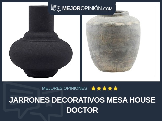 Jarrones decorativos Mesa House Doctor