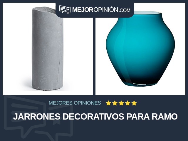 Jarrones decorativos Para ramo