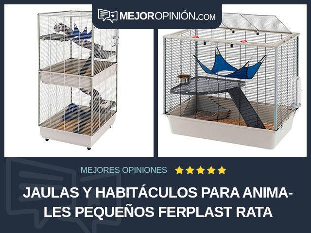 Jaulas y habitáculos para animales pequeños Ferplast Rata