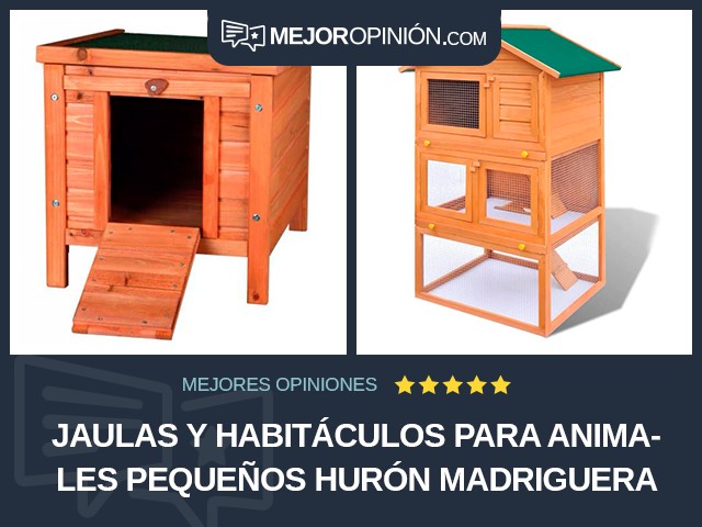 Jaulas y habitáculos para animales pequeños Hurón Madriguera