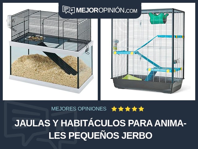 Jaulas y habitáculos para animales pequeños Jerbo