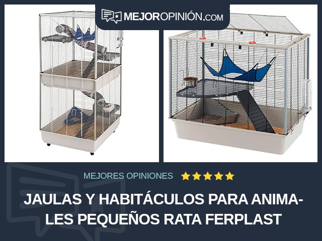 Jaulas y habitáculos para animales pequeños Rata Ferplast