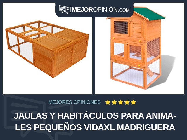 Jaulas y habitáculos para animales pequeños vidaXL Madriguera