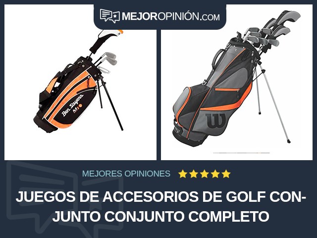 Juegos de accesorios de golf Conjunto Conjunto completo