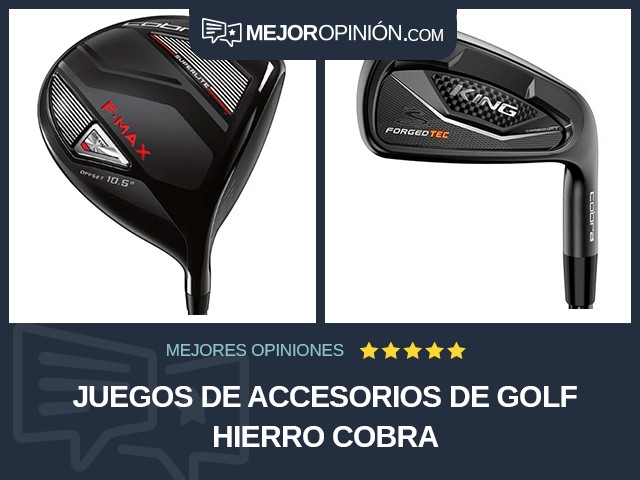 Juegos de accesorios de golf Hierro Cobra