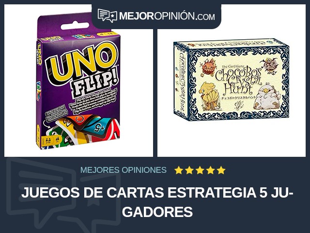 Juegos de cartas Estrategia 5 jugadores