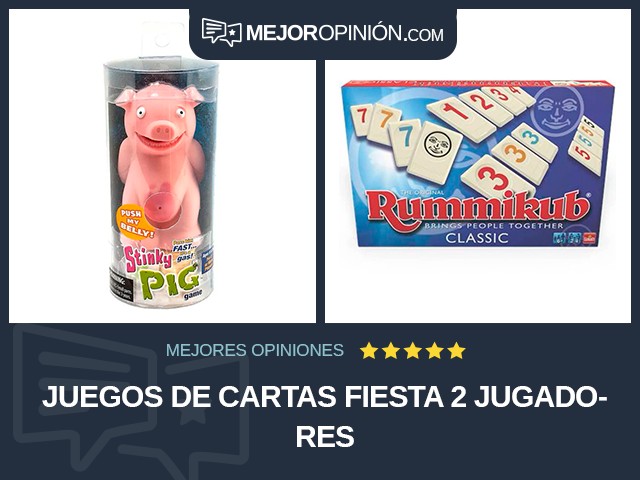 Juegos de cartas Fiesta 2 jugadores