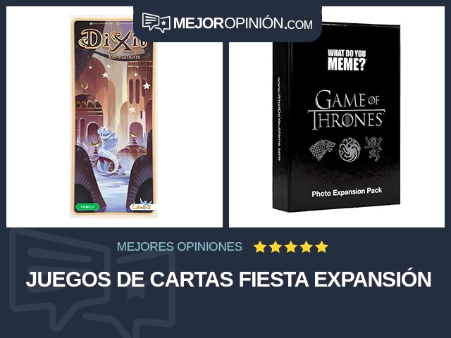 Juegos de cartas Fiesta Expansión