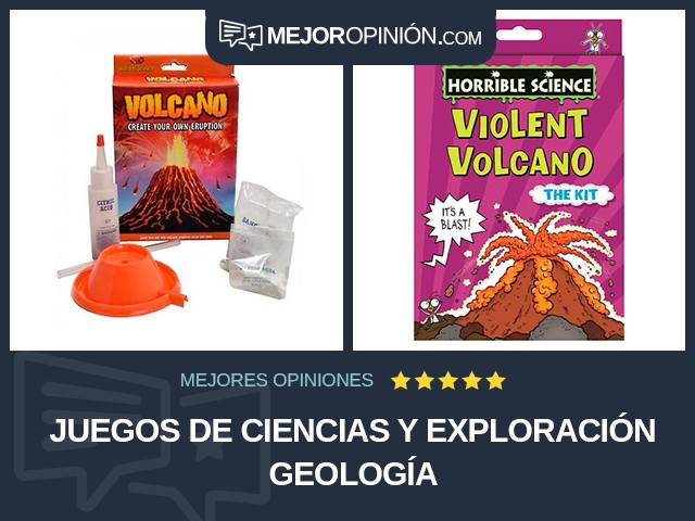 Juegos de ciencias y exploración Geología