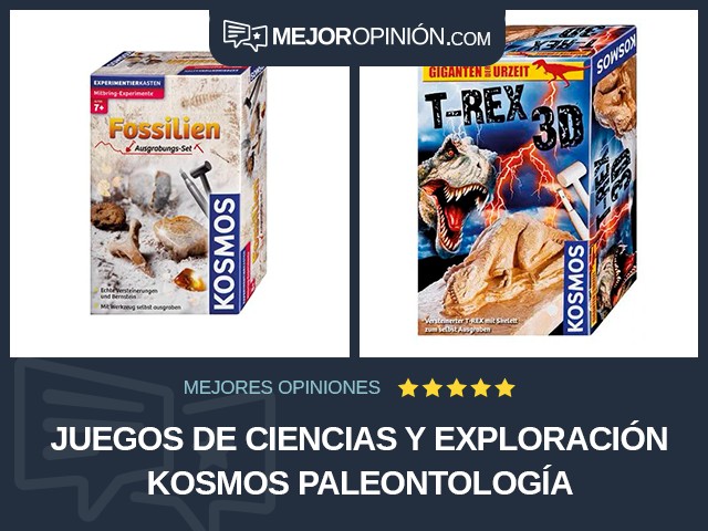 Juegos de ciencias y exploración KOSMOS Paleontología