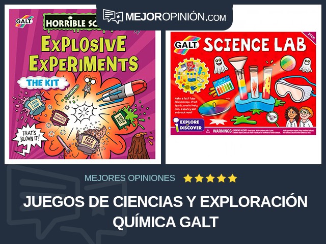 Juegos de ciencias y exploración Química GALT