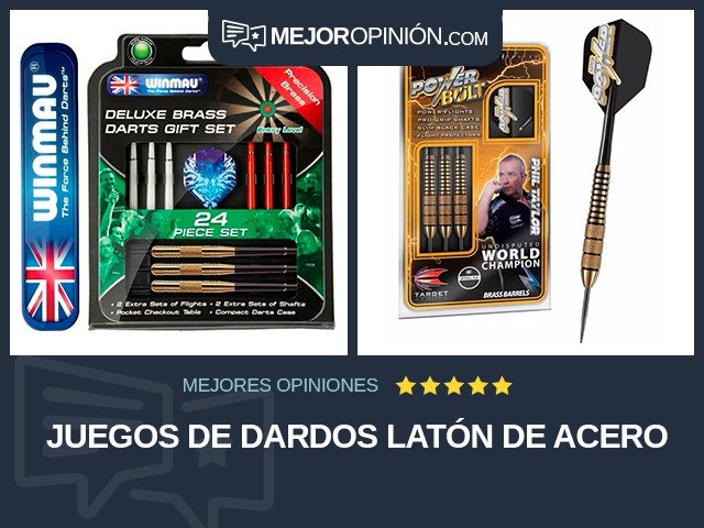 Juegos de dardos Latón De acero