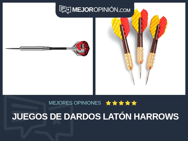 Juegos de dardos Latón Harrows