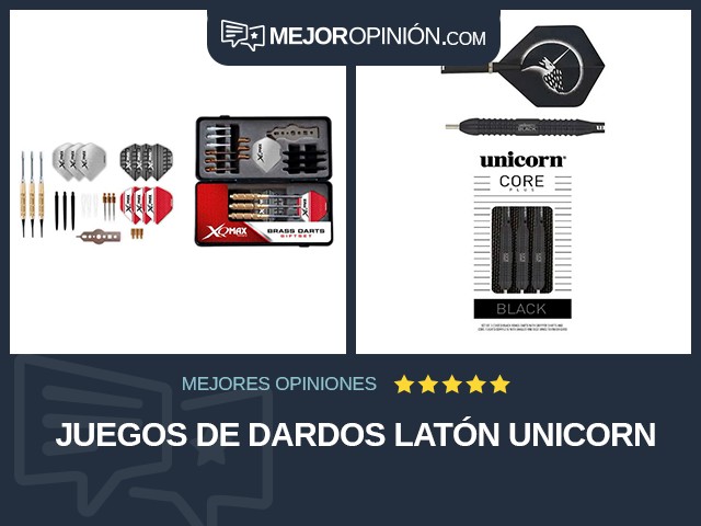 Juegos de dardos Latón Unicorn