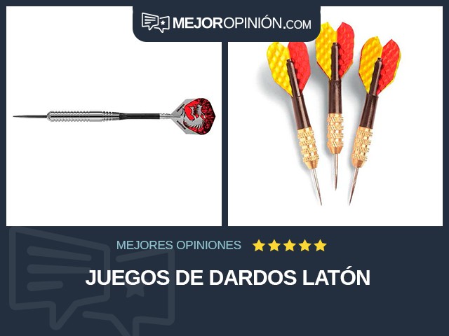 Juegos de dardos Latón