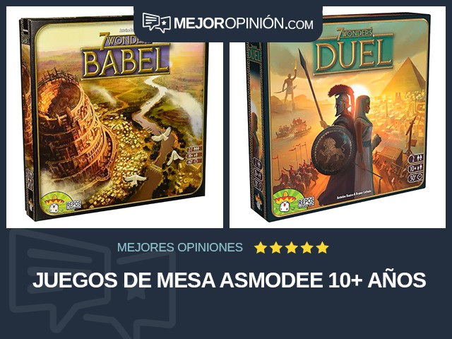 Juegos de mesa Asmodee 10+ años