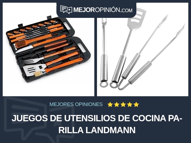 Juegos de utensilios de cocina Parilla Landmann