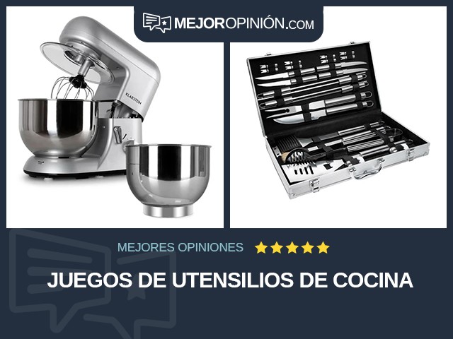 Juegos de utensilios de cocina