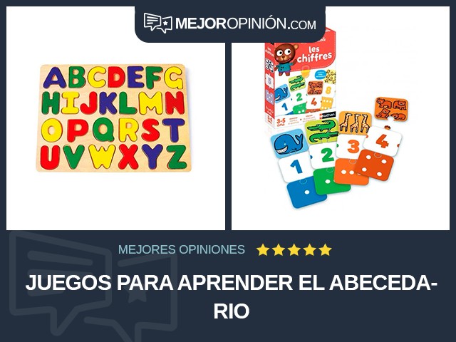 Juegos para aprender el abecedario