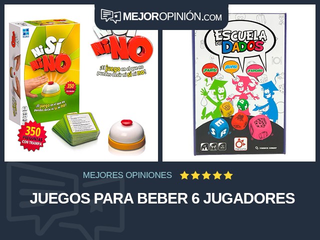 Juegos para beber 6 jugadores