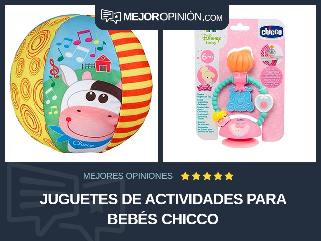 Juguetes de actividades para bebés Chicco