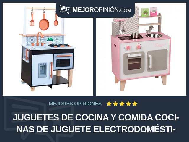 Juguetes de cocina y comida Cocinas de juguete Electrodomésticos para comida real