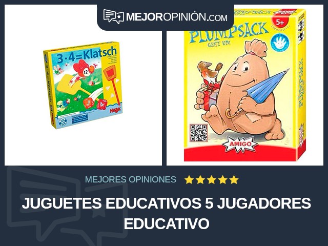 Juguetes educativos 5 jugadores Educativo