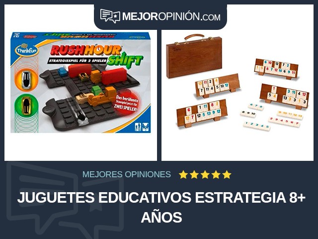 Juguetes educativos Estrategia 8+ años