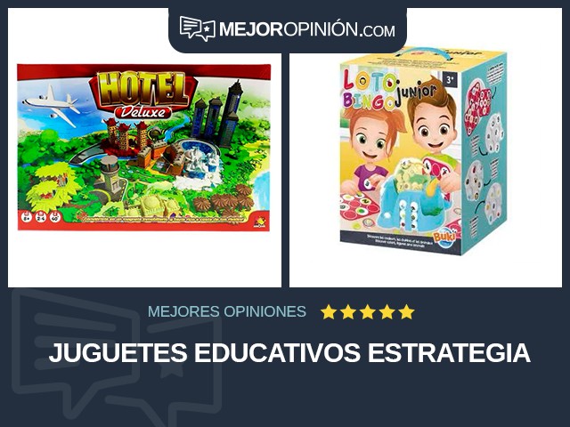 Juguetes educativos Estrategia