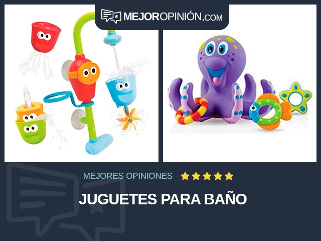 Juguetes para baño