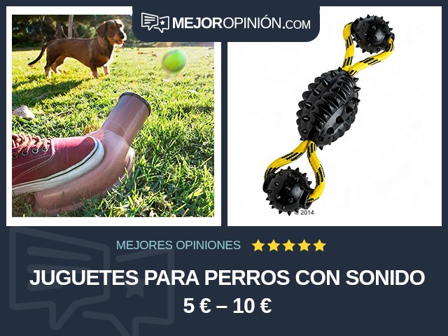 Juguetes para perros Con sonido 5 € – 10 €