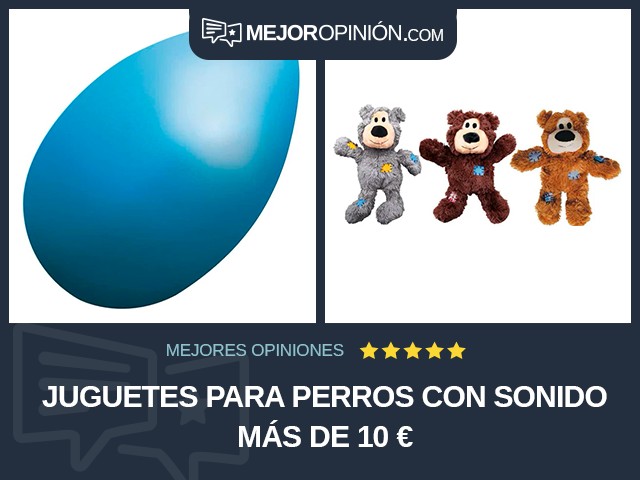 Juguetes para perros Con sonido Más de 10 €