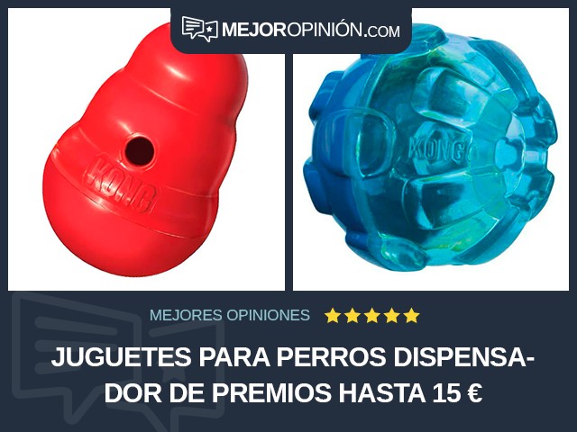 Juguetes para perros Dispensador de premios Hasta 15 €