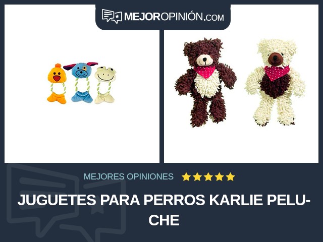 Juguetes para perros Karlie Peluche