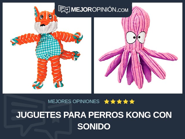 Juguetes para perros KONG Con sonido