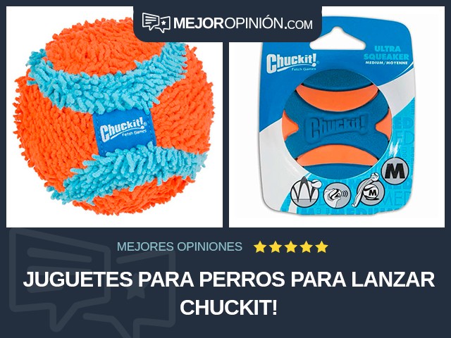 Juguetes para perros Para lanzar Chuckit!