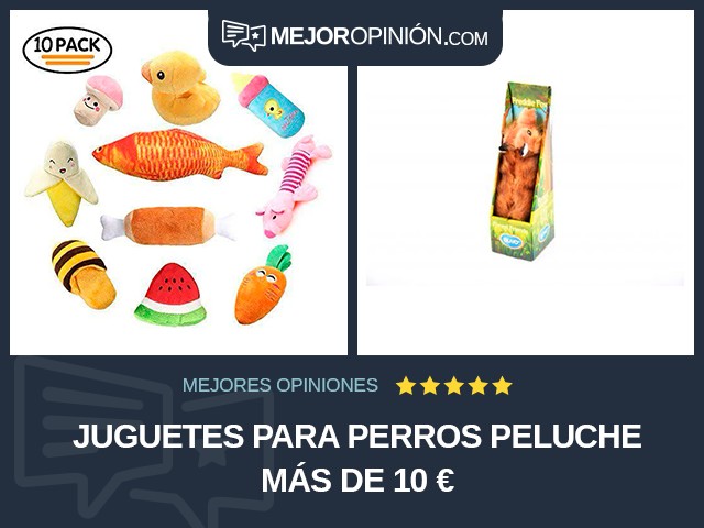 Juguetes para perros Peluche Más de 10 €