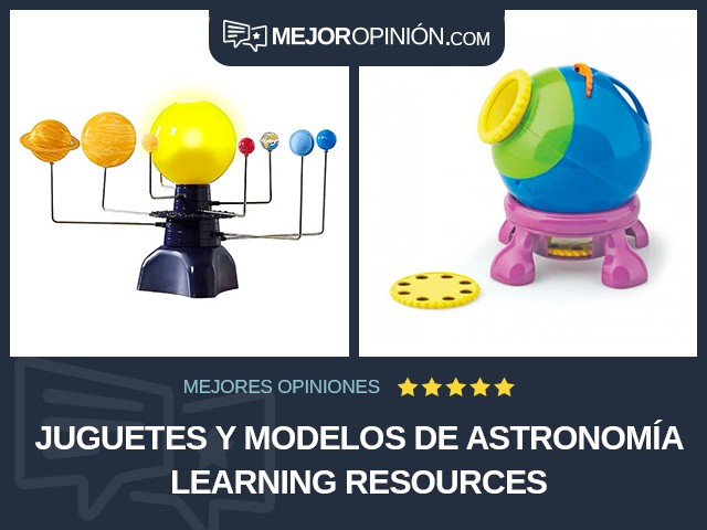 Juguetes y modelos de astronomía Learning Resources