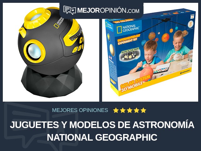 Juguetes y modelos de astronomía National Geographic