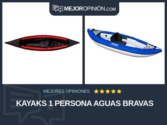Kayaks 1 persona Aguas bravas