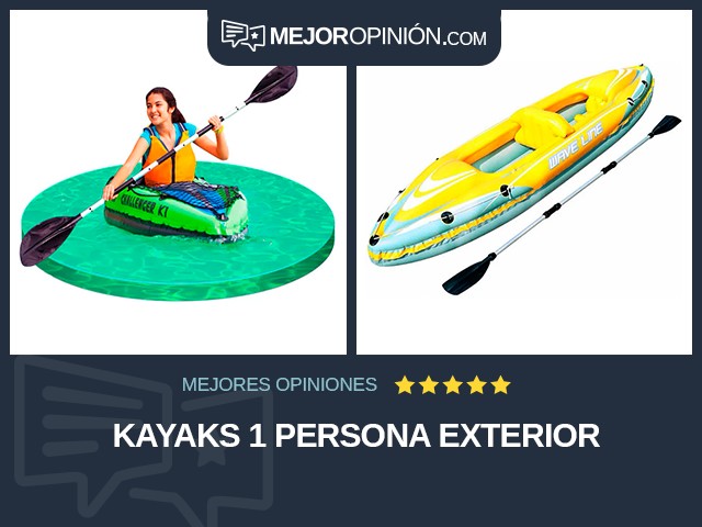 Kayaks 1 persona Exterior