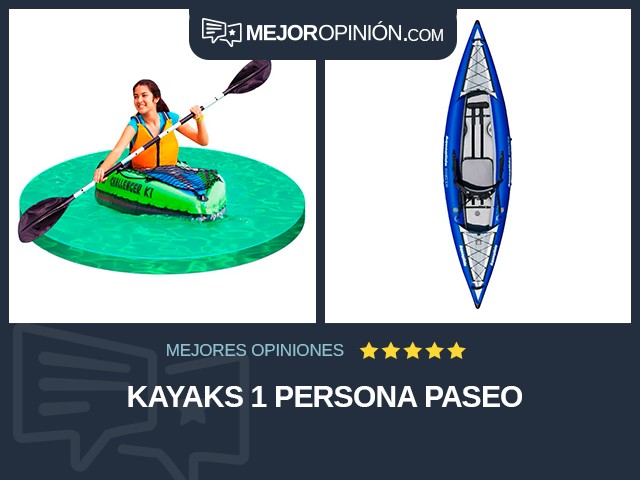 Kayaks 1 persona Paseo