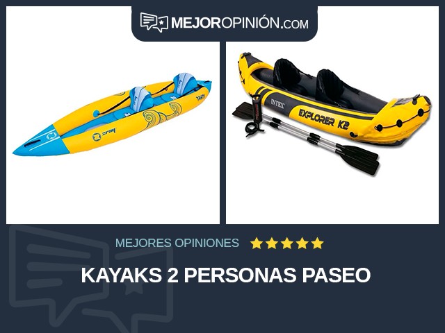 Kayaks 2 personas Paseo