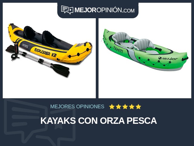 Kayaks Con orza Pesca