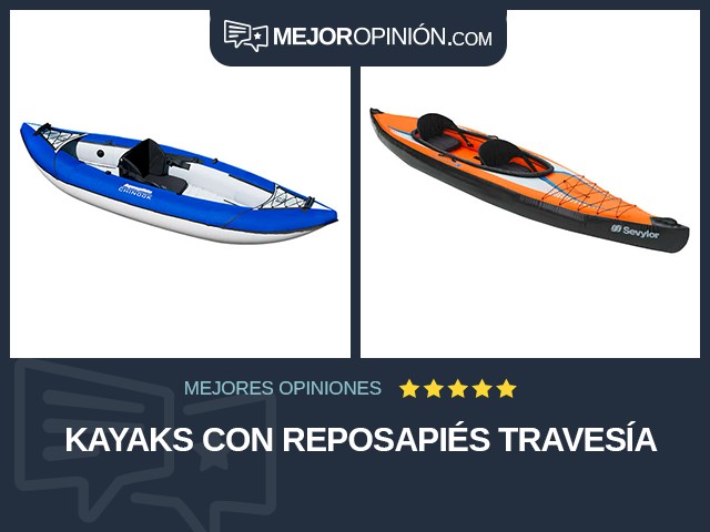Kayaks Con reposapiés Travesía