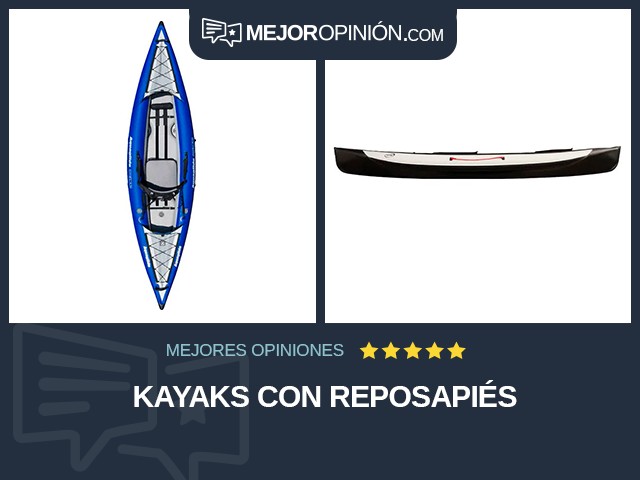 Kayaks Con reposapiés